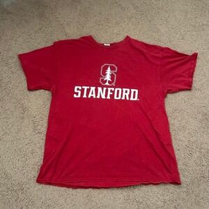Vintage Stanford University red t-shirt Size XL